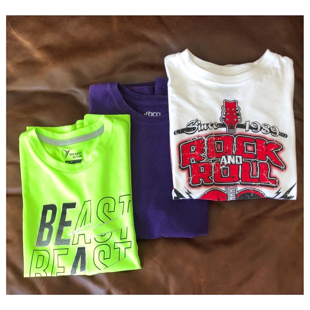 Set of 3 Boy’s Sz 8 T-shirts Old Navy and others